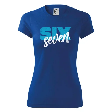 Six seven - písmo