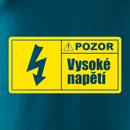 Pozor vysoké napětí
