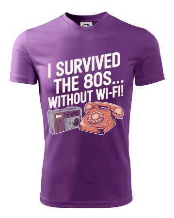 I survived the 80s without WI-FI