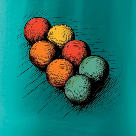 Petanque koule kresba