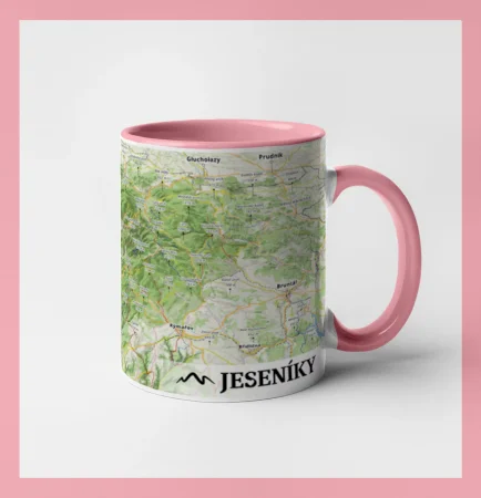 Hrnek - Jeseníky mapa