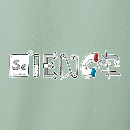 Science věda nápis