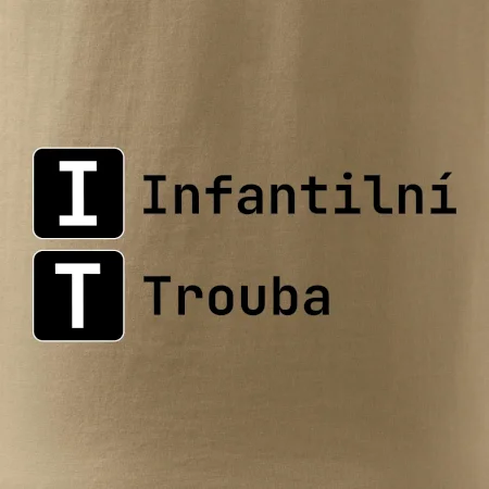 IT Nápis Infantilní Trouba