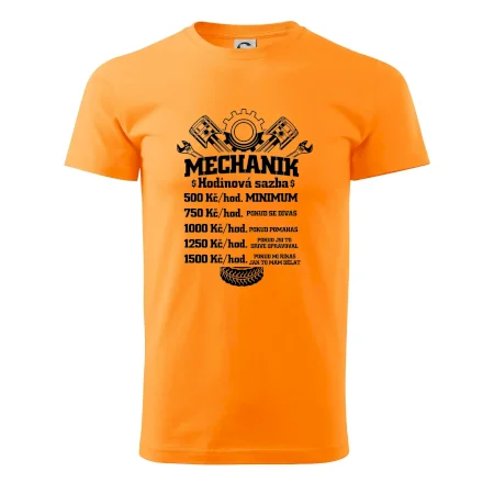 Mechanik - hodinová sazba