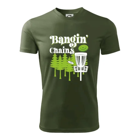 Bangin chains disc golf