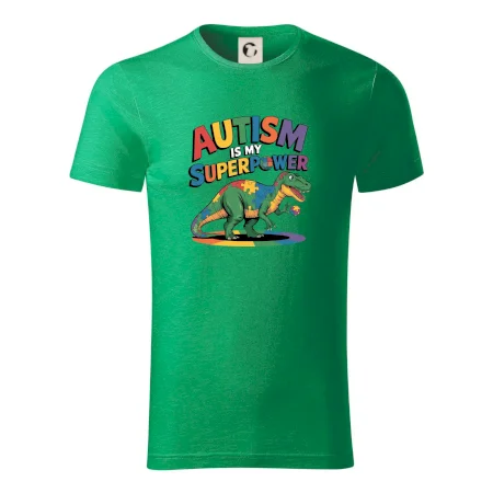 Stojící Rex Autism is my superpower