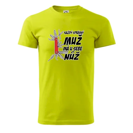 Každý správný muž, má u sebe nůž