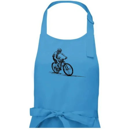 MTB kreslený cyklista