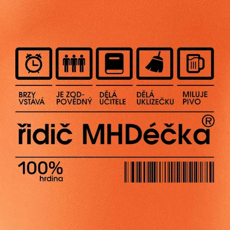 Čárový kód -  Řidič MHD