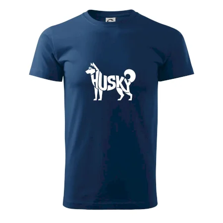 Husky nápis v těle