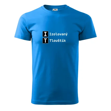 IT Nápis Izolovaný Tlouštík