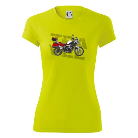 Cestovní enduro červená