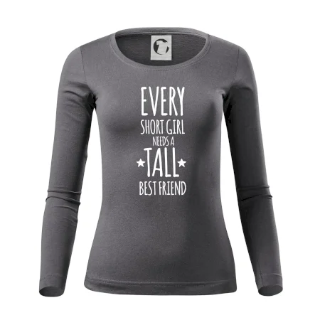 Every short girl needs a tall best friend