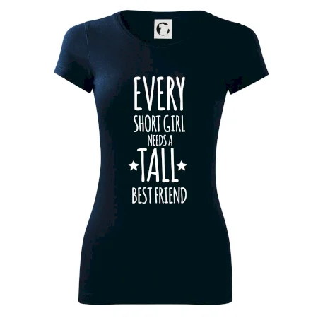 Every short girl needs a tall best friend