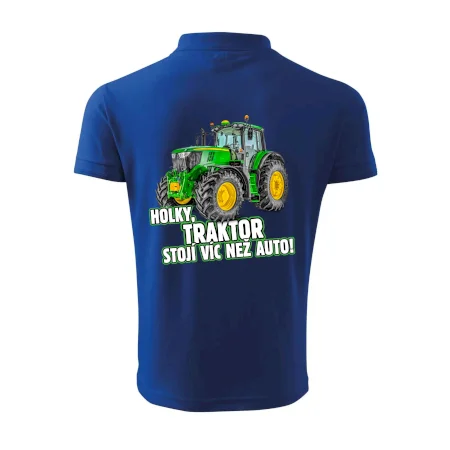Holky, traktor stojí víc než auto