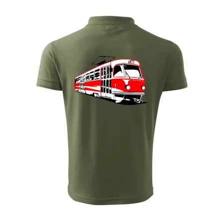 Tramvaj T3R barevná