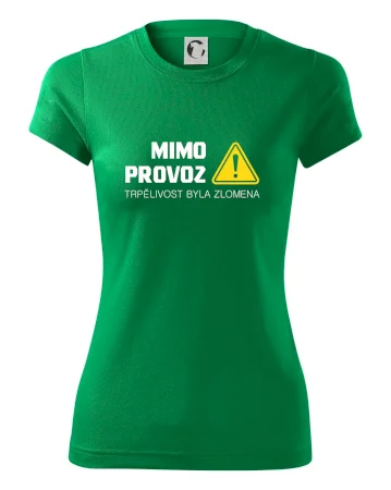 Mimo provoz - trpělivost byla zlomena