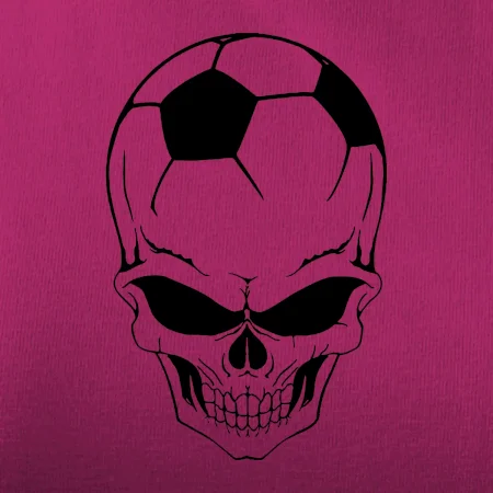 Fotbal lebka míč