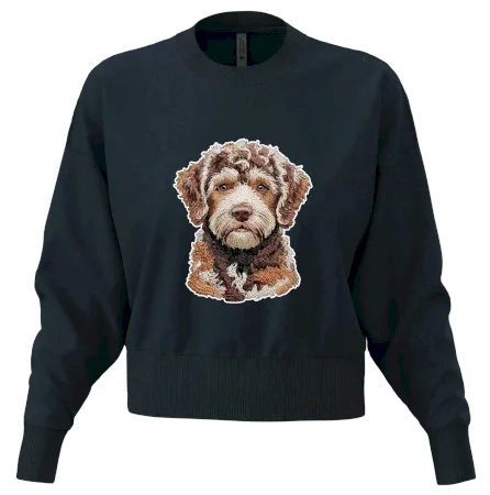 Lagotto romagnolo vyšívaná hlava