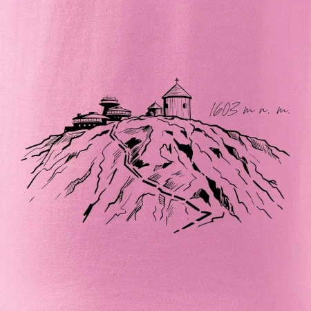 Sněžka -  1603 m n. m.