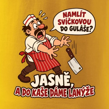 Svíčková do guláše a lanýže do kaše