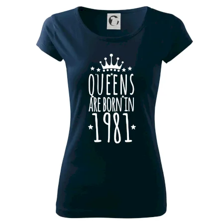 Queens are born in 1981