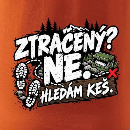 Ztracený ne hledám keš otisky bot