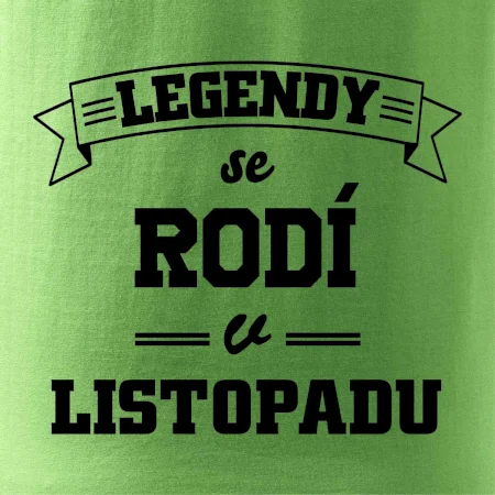 Legendy se rodí v listopadu