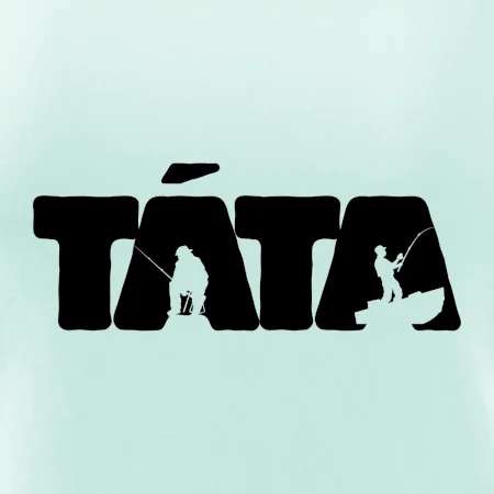 Táta nápis - rybář
