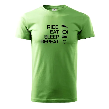 Ride Eat Sleep Repeat koně