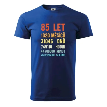 Narozeniny 85 přepočet času