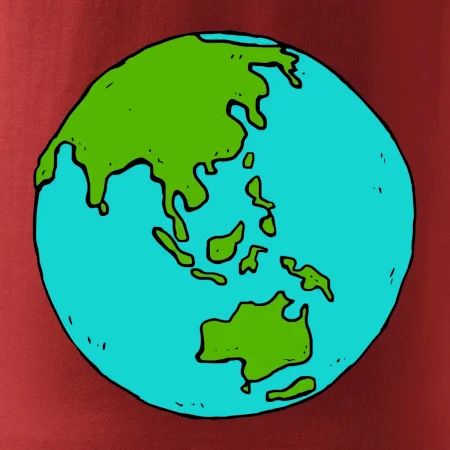 Planeta na prsu - Austrálie