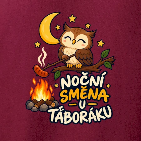 Noční směna u táboráku