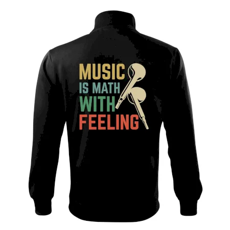 Music is math with feeling
