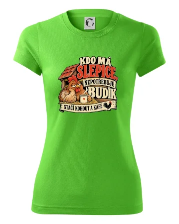 Kdo má slepice nepotřebuje budík