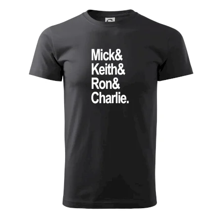 Mick Keith Ron Charlie