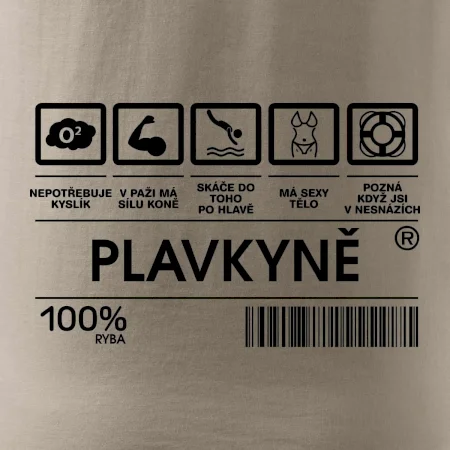 Čárový kód  - Plavkyně