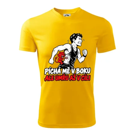 Běžec píchá mě v boku