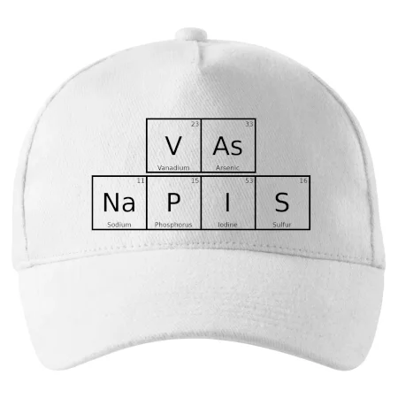 Vlastní nápis - periodická tabulka