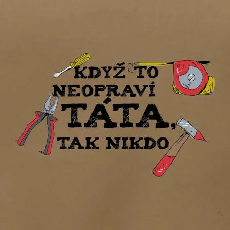 Když to neopraví táta, tak nikdo barevné