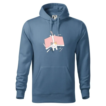 Učení na státnice kočka