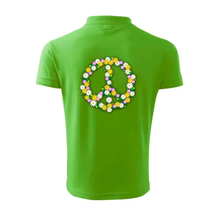 Peace symbol kopretiny