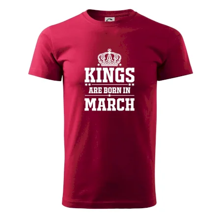 Kings are born in March