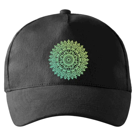 Mandala zelenožlutá