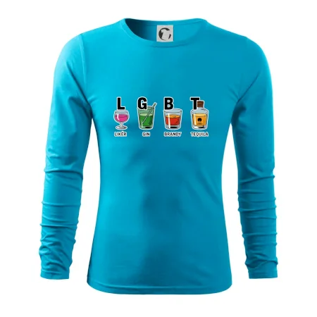 LGBT -  Likér, Gin, Brandy, Tequila