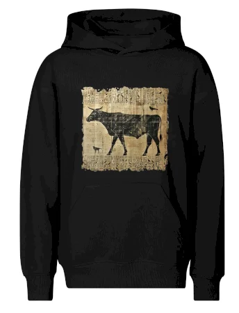 Egyptské hieroglyfy kráva
