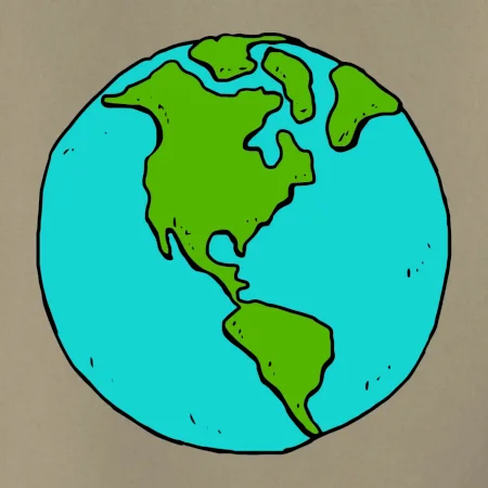Planeta na prsu - Amerika