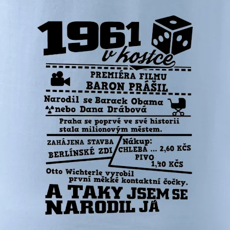 1961 v kostce