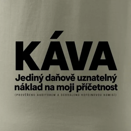 Káva daňově uznatelný náklad na příčetnost