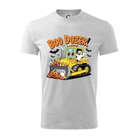 Halloweenský boo dozer